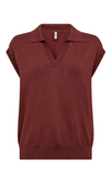 Soyaconcept Dollie Vest Madder Brown
