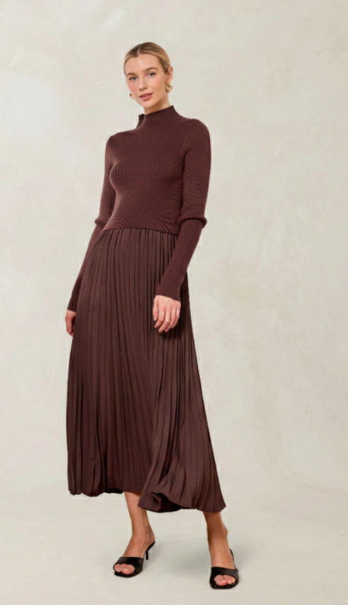 Angeleye Sol Dress Chocolate