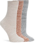 Lemon Soft Cabin Crew Socks Taupe